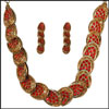 Fancy Necklace Set - Code No:1023 - Click here to View more details about this Product